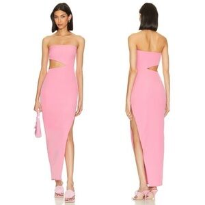 NWT Lovers and Friends Maves Maxi Dress in Taffy Pink
